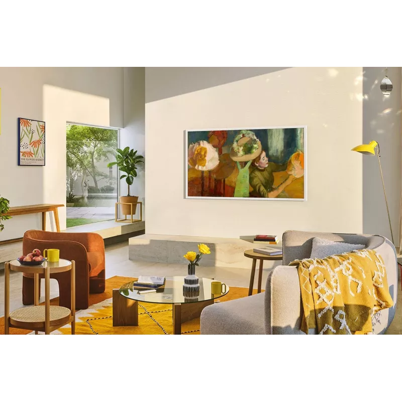 Samsung The Frame GQ55LS03FAUXZG 55-palcový (139,7 cm) QLED 4K UHD inteligentný televízor, Art Mode, 100 Hz, HDR10+, Wi-Fi, Bluetooth, One Connect Box, čierny