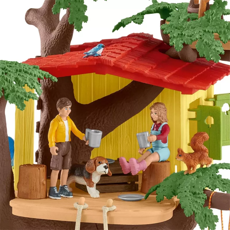 Súprava hier Schleich FARM WORLD Abenteuer-Baumhaus