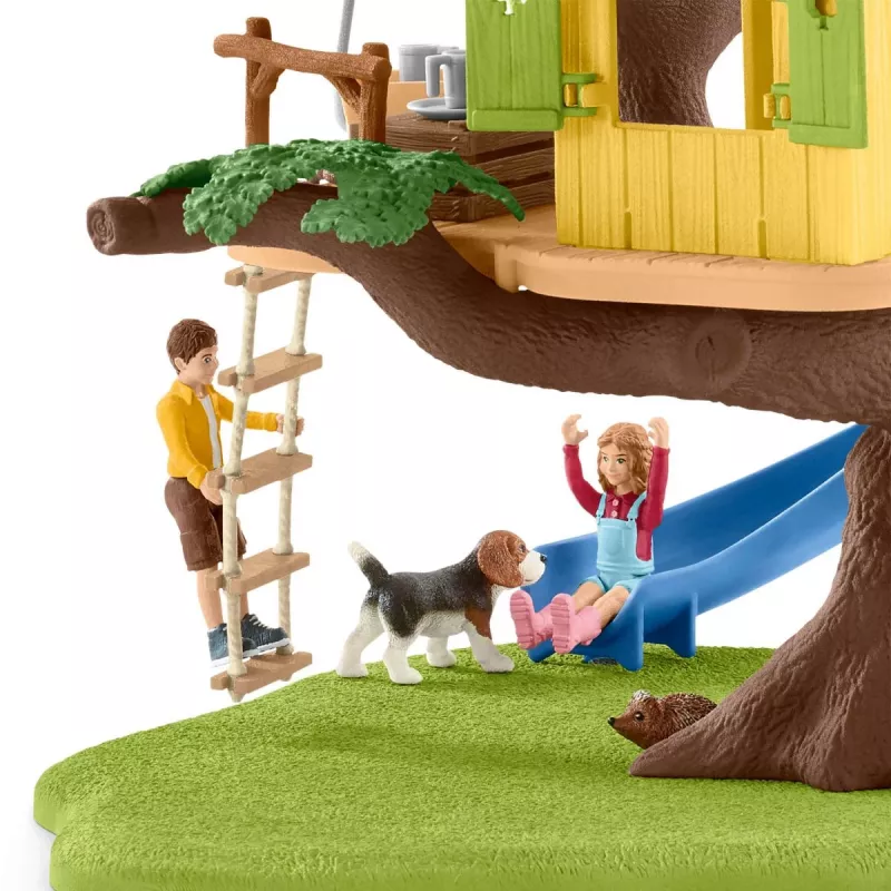 Súprava hier Schleich FARM WORLD Abenteuer-Baumhaus