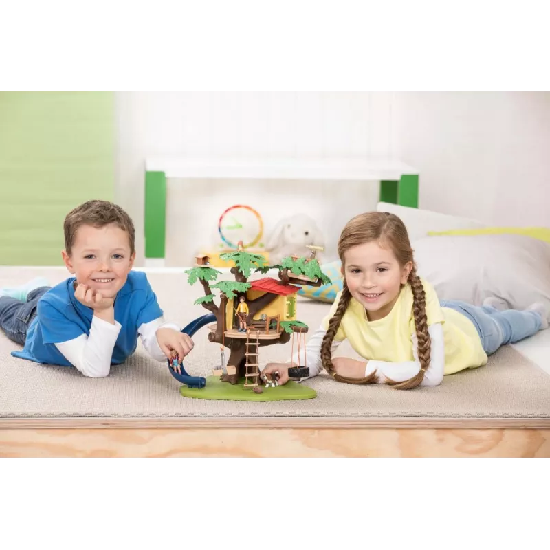 Súprava hier Schleich FARM WORLD Abenteuer-Baumhaus