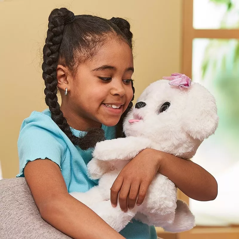 Plüschtier VTech Schlecki der Kuschelwelpe — interaktívne plyšové šteniatko od VTech