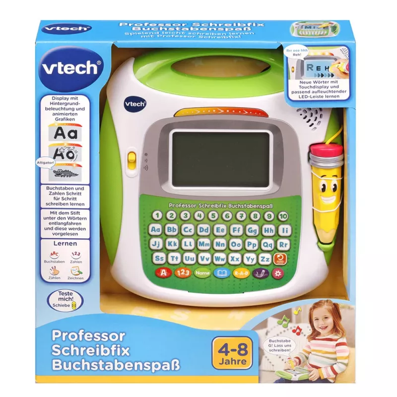 VTech 617004, 4 roky, vyžaduje batérie, AA, zelená, biela