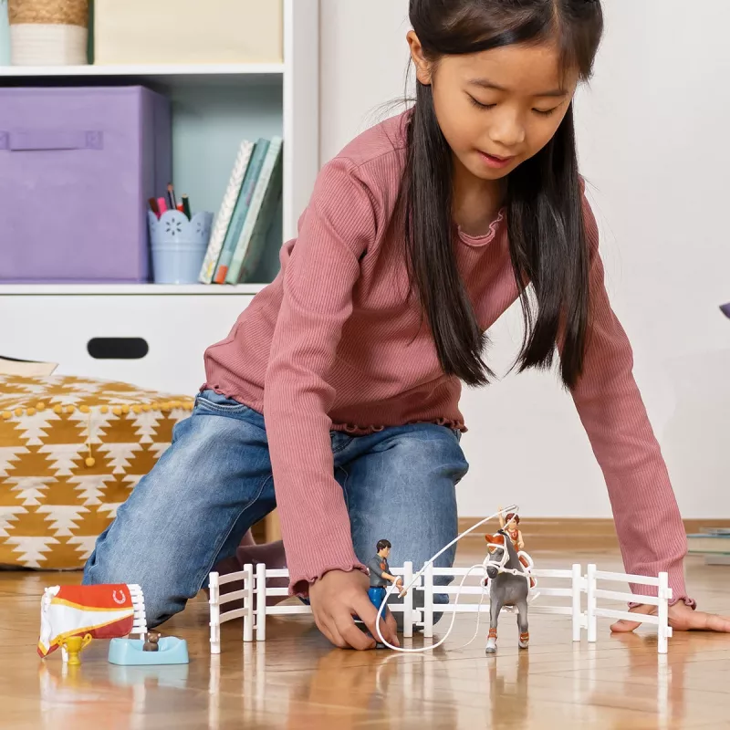 Hracia sada Schleich HORSE CLUB Miin voltižný jazdecký set