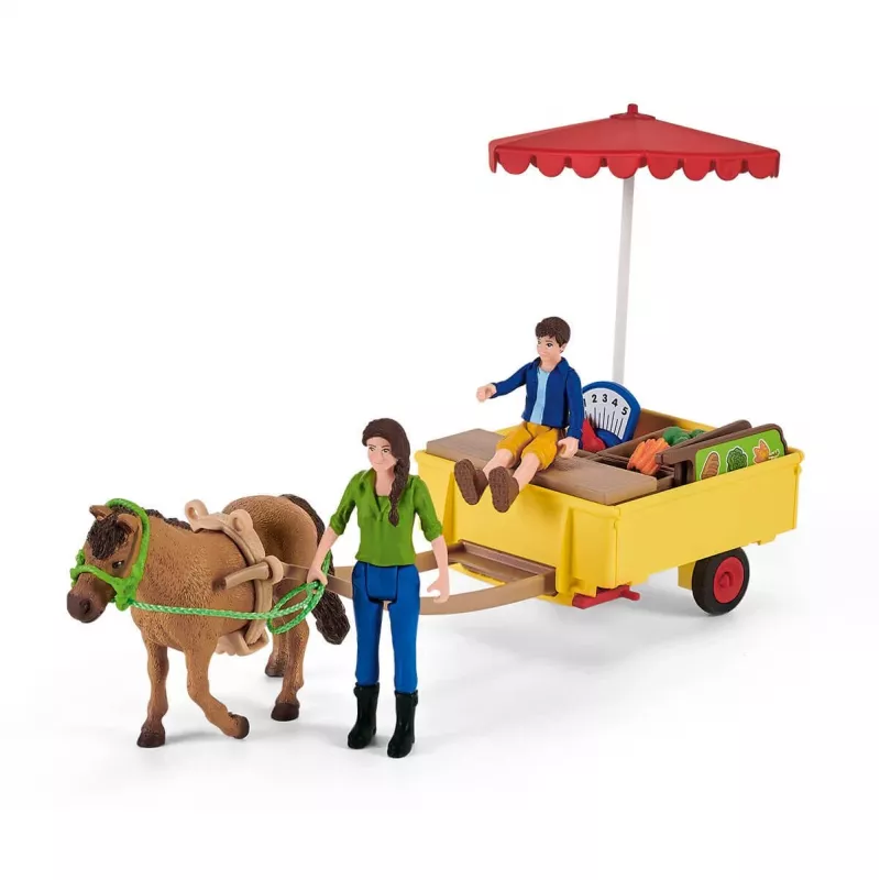 Mobilný farmársky stánok Schleich Farm Life Sunny Day 42528