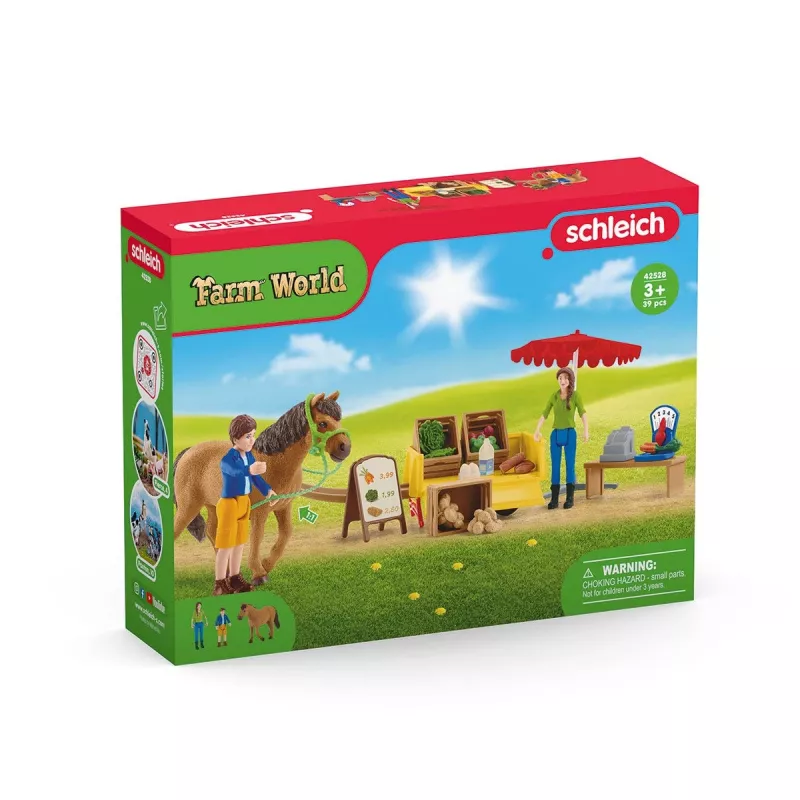 Mobilný farmársky stánok Schleich Farm Life Sunny Day 42528