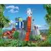Schleich dinosaurus vulkanická expedičná základňa viacfarebná 42564