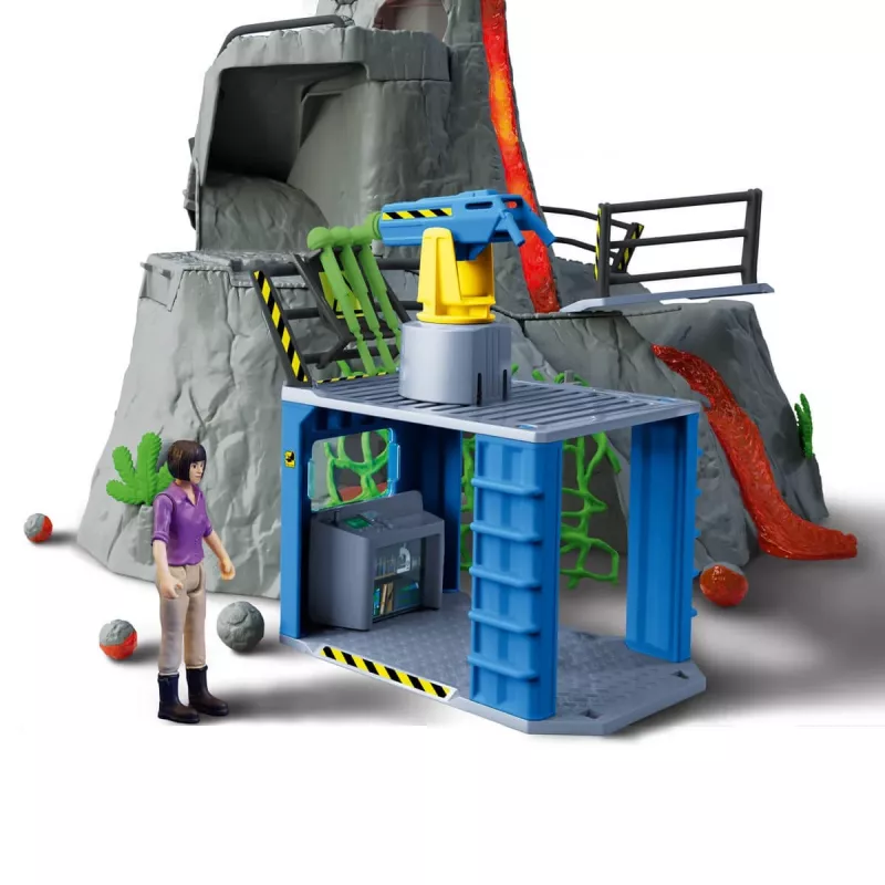 Schleich dinosaurus vulkanická expedičná základňa viacfarebná 42564