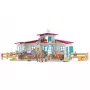 schleich HORSE CLUB jazdecké centrum pri jazere, farma, stajňa, kone, 5 rokov, viacfarebné, plast