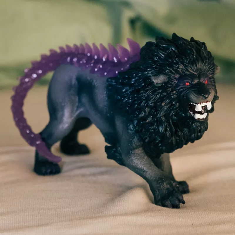 Figúrka Schleich ELDRADOR CREATURES Tieňový lev 42555 zberateľský kus