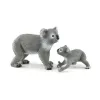 Schleich WILD LIFE Koala matka s mláďaťom 42566 zelenosivá