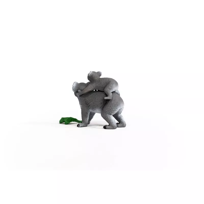 Schleich WILD LIFE Koala matka s mláďaťom 42566 zelenosivá