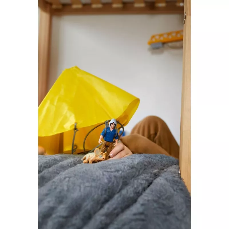 schleich Záchrana padákom, 4 roky, viacfarebné