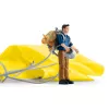 schleich Záchrana padákom, 4 roky, viacfarebné