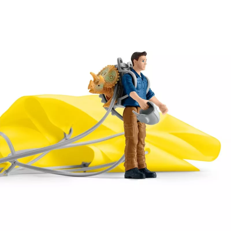 schleich Záchrana padákom, 4 roky, viacfarebné