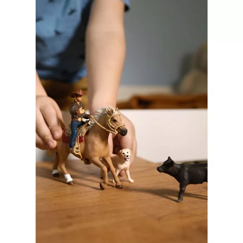 schleich Western Riding Adventures, 3 roky, viacfarebné