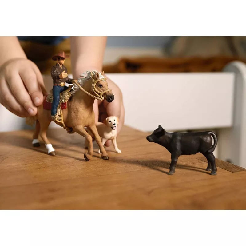 schleich Western Riding Adventures, 3 roky, viacfarebné