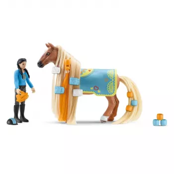 schleich HORSE CLUB Sofia’s Beauties štartovacia sada Kim & Caramelo