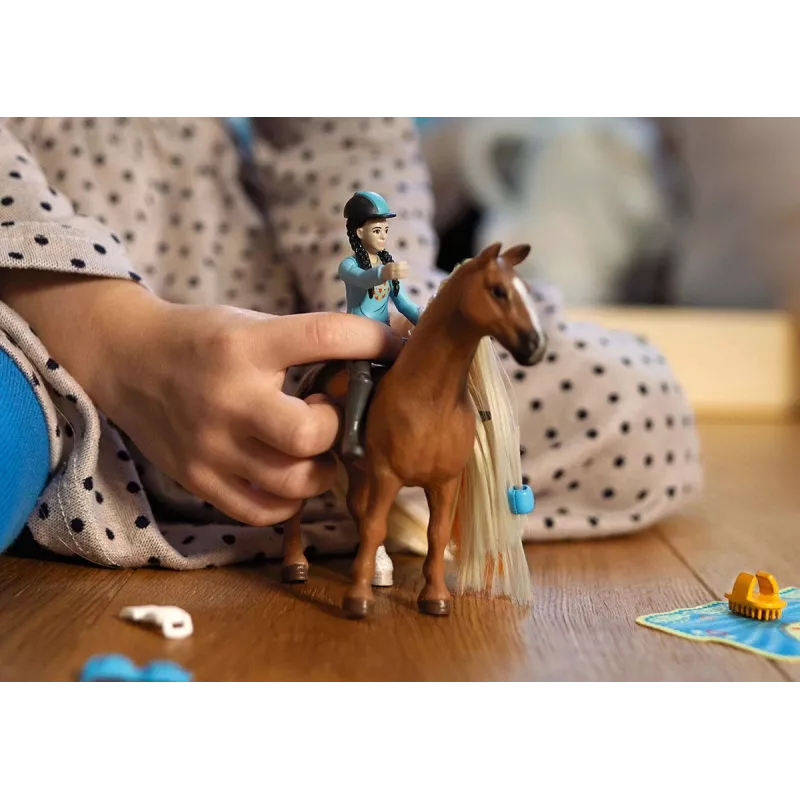 schleich HORSE CLUB Sofia’s Beauties štartovacia sada Kim & Caramelo