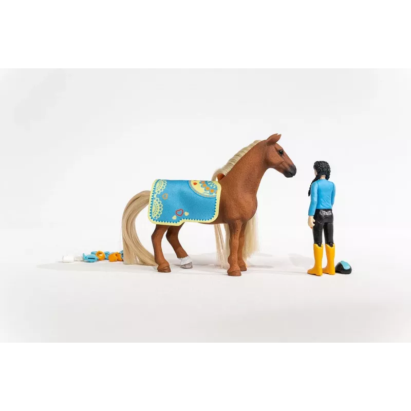 schleich HORSE CLUB Sofia’s Beauties štartovacia sada Kim & Caramelo