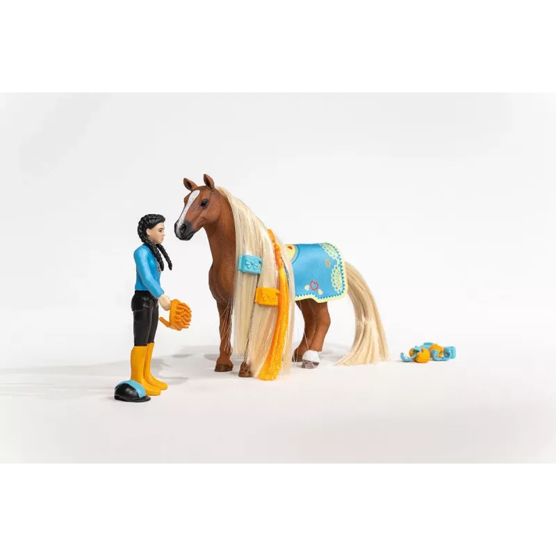 schleich HORSE CLUB Sofia’s Beauties štartovacia sada Kim & Caramelo