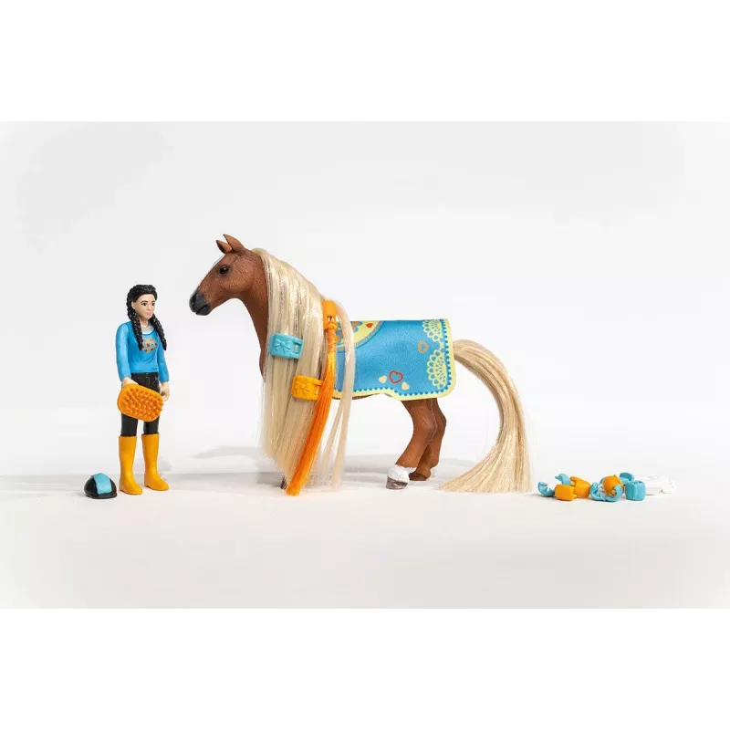 schleich HORSE CLUB Sofia’s Beauties štartovacia sada Kim & Caramelo