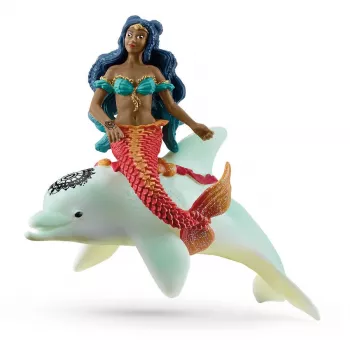 schleich Isabelle na delfínovi, 5 rokov, viacfarebné