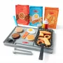 Melissa & Doug Flip & Fry grilovacia sada s Water WOW! hračkou na jedlo meniacou farbu, predškolská hračka od 3 rokov