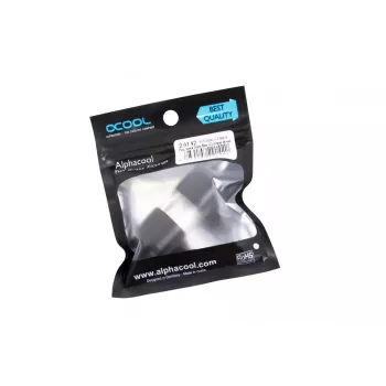 Chladiaci systém počítača Alphacool 29142 acetal akryl čierna transparentná 1/4