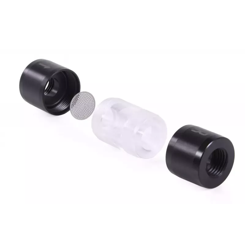 Chladiaci systém počítača Alphacool 29142 acetal akryl čierna transparentná 1/4