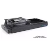 Chladiaci systém Alphacool 24831 silikón čierny 14cm ventilátor