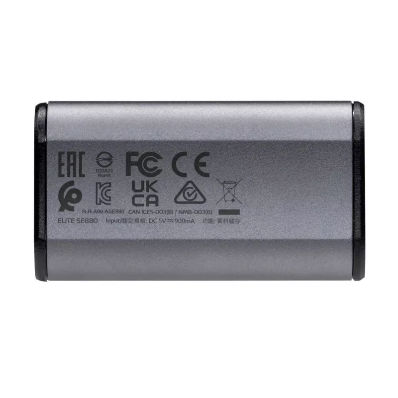 ADATA SE880 500 GB USB Type-C 3.2 Gen 2 (3.1 Gen 2) Wi-Fi sivá