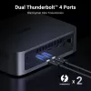 Ugreen DXP480T Plus NAS Desktop Intel® Core™ i5 8 GB DDR5 sivá