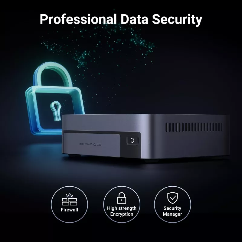Ugreen DXP480T Plus NAS Desktop Intel® Core™ i5 8 GB DDR5 sivá
