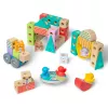 Melissa & Doug MDT BBN Blockables Town Pyst GML, 2 rok(ov), 73 ks, plast, drevo