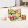 Melissa & Doug MDT BBN Blockables Farm GML, 2 rok(ov), 56 kusov, plast, drevo