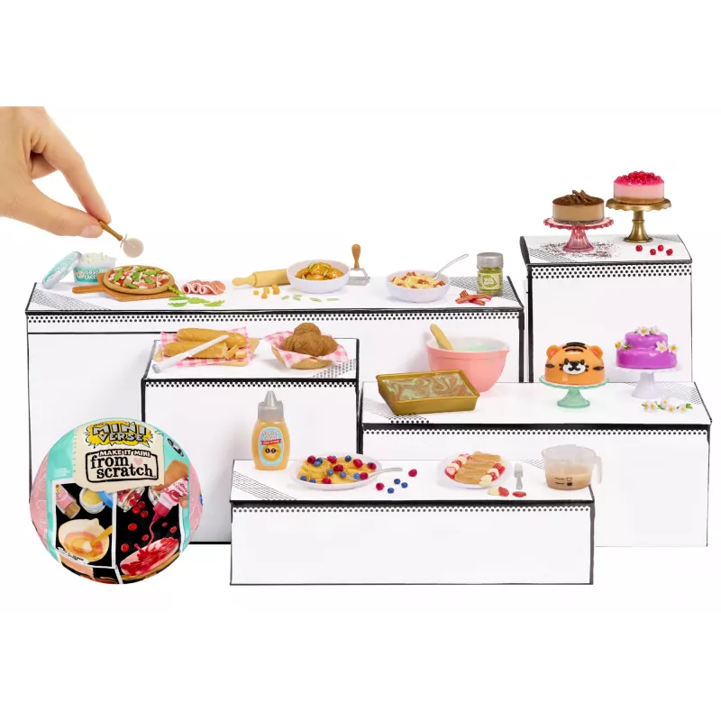 Miniverse Make It Mini From Scratch Series 2, 8 rok(ov), viacfarebná, plast