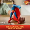 DC Comics, SUPERMAN Epic Strike akčná figúrka, 15 cm veľká, autentický filmový štýl, obsahuje 2 príslušenstvá, hračka pre chlapcov a dievčatá od 4 rokov
