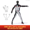 DC Comics, SUPERMAN, Mr. Terrific, Epic Strike akčná figúrka, 15 cm veľká, autentický filmový dizajn, obsahuje 2 príslušenstvá, hračka pre chlapcov a dievčatá od 4 rokov
