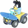 Moose Toys Bluey S9 sada figúrky a vozidla plážové quad s Banditom