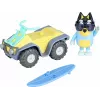 Moose Toys Bluey S9 sada figúrky a vozidla plážové quad s Banditom