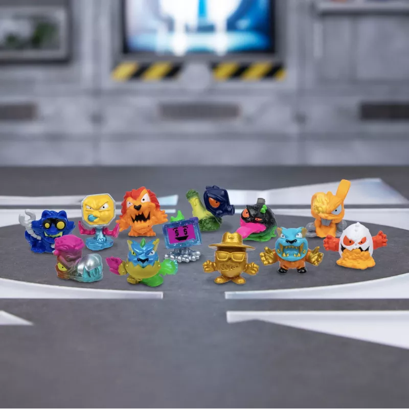 Moose Toys MrBeast Lab Swarms II Atomic 12 ks balenie, 5 rokov, viacfarebné