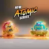 Moose Toys MrBeast Lab Swarms II Atomic 12 ks balenie, 5 rokov, viacfarebné