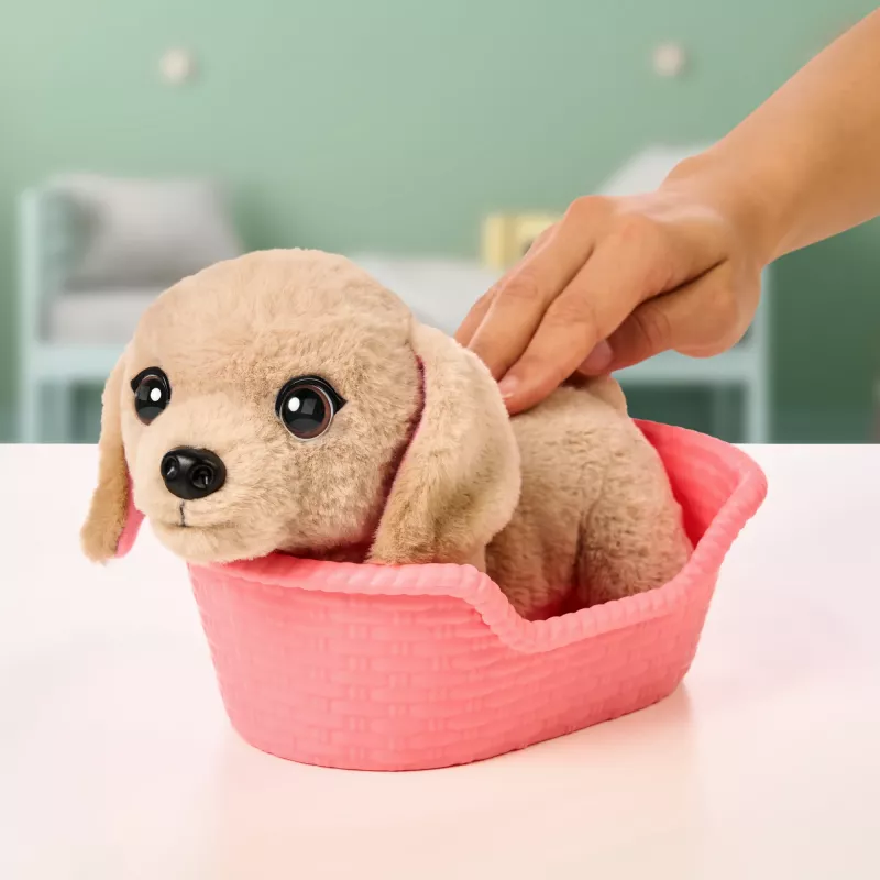 Moose Toys Little Live Pets My Really Real Puppy Mini's - Golden Retriever Buddy