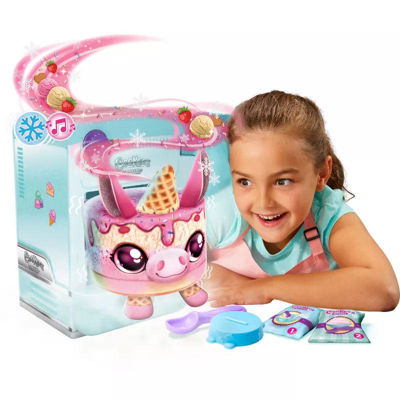 Moose Toys Cookeez Makery Freezy Cakez, chlapec/dievča, 5 rokov, so zvukom