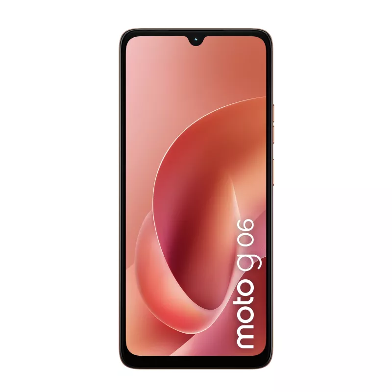 Motorola moto g06 XT2535-14 smartfón, 6,88 palca (17,48 cm), MediaTek Helio G81-Extreme, 4 GB RAM, 256 GB, 50 MP, Android, Arabesque oranžový
