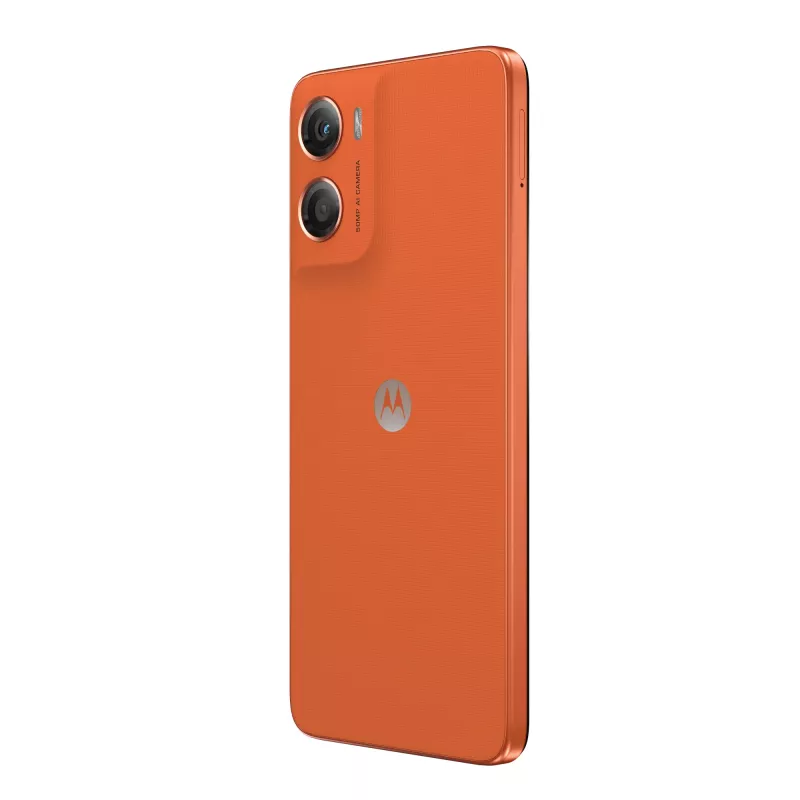 Motorola moto g06 XT2535-14 smartfón, 6,88 palca (17,48 cm), MediaTek Helio G81-Extreme, 4 GB RAM, 256 GB, 50 MP, Android, Arabesque oranžový