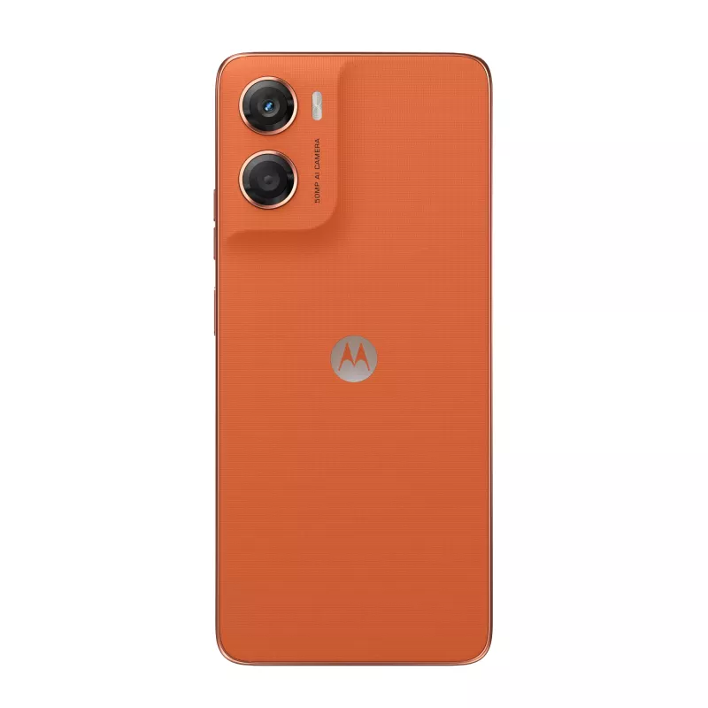 Motorola moto g06 XT2535-14 smartfón, 6,88 palca (17,48 cm), MediaTek Helio G81-Extreme, 4 GB RAM, 256 GB, 50 MP, Android, Arabesque oranžový