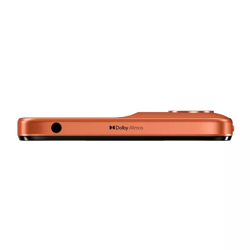 Motorola moto g06 XT2535-14 smartfón, 6,88 palca (17,48 cm), MediaTek Helio G81-Extreme, 4 GB RAM, 256 GB, 50 MP, Android, Arabesque oranžový
