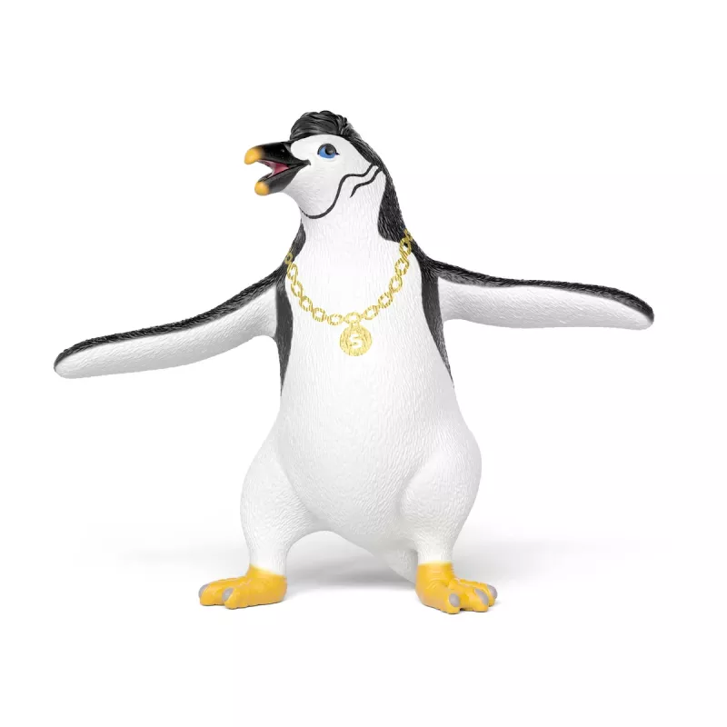 schleich Juri tučniak s náhrdelníkom, 3 rok(y), viacfarebný, plast