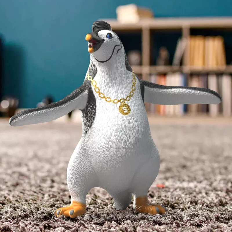 schleich Juri tučniak s náhrdelníkom, 3 rok(y), viacfarebný, plast